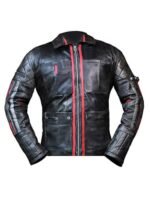 Keean Johnson Alita Battle Angle Leather Jacket