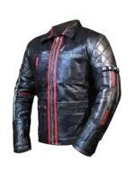 Keean Johnson Alita Battle Angle Leather Jacket