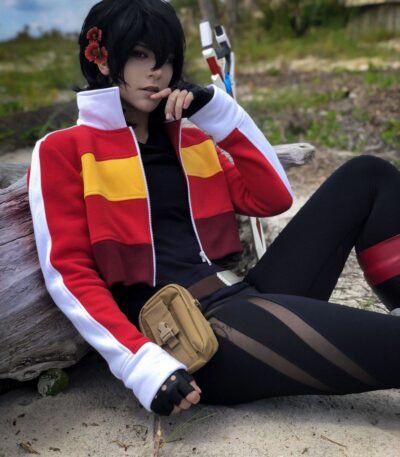 Keith Voltron Red White Cosplay Jacket