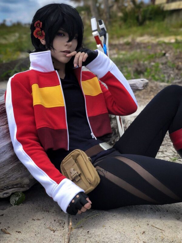 Keith Voltron Red White Cosplay Jacket