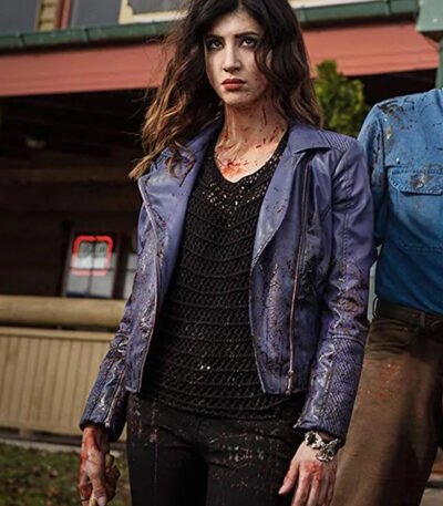Ash vs Evil Dead Dana DeLorenzo Real Leather Jacket