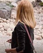 Kelly Reilly Yellowstone S4 Beth Dutton Black Leather Jacket