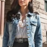 Kelsey Asbille Yellowstone Season 03 Monica Dutton Denim Jacket