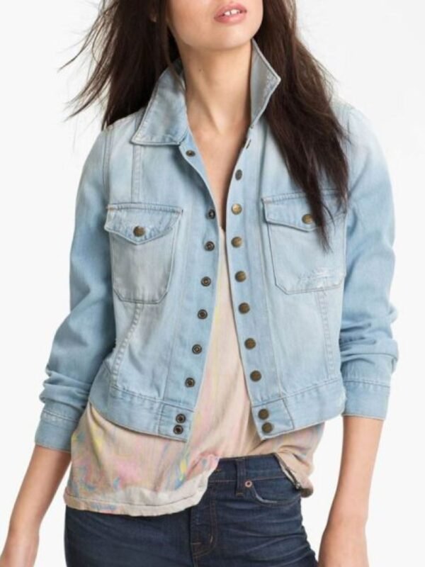 Kelsey Asbille Yellowstone Season 03 Monica Dutton Denim Jacket