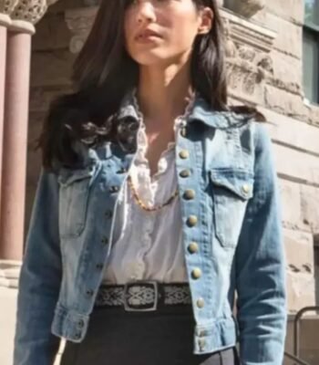 Kelsey Asbille Yellowstone Season 03 Monica Dutton Denim Jacket