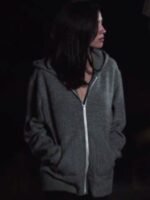 Kelsey Chow Yellowstone Grey Hoodie Jacket