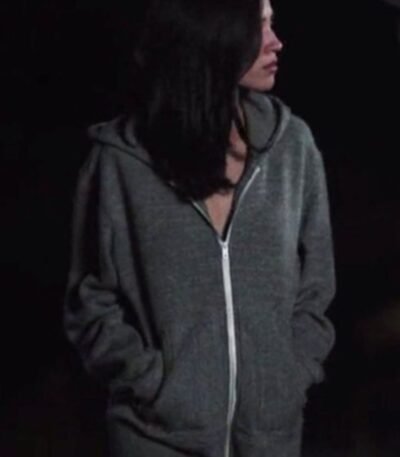 Kelsey Chow Yellowstone Grey Hoodie Jacket