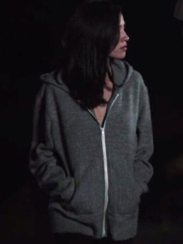 Kelsey Chow Yellowstone Grey Hoodie Jacket