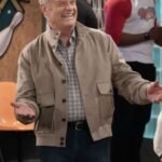 Kelsey Grammer Frasier TV Series Gray Bomber Jacket