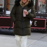 Kelsey Peters Younger Fur Collar Green Parachute Jacket