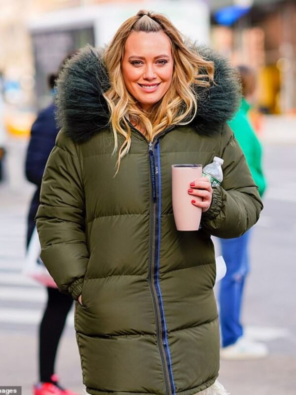 Kelsey Peters Younger Fur Collar Green Parachute Jacket