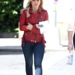 Kelsey Peters Younger Red Leather Jacket