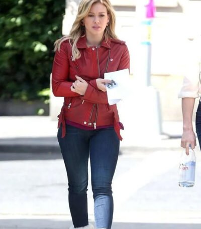 Kelsey Peters Younger Red Leather Jacket