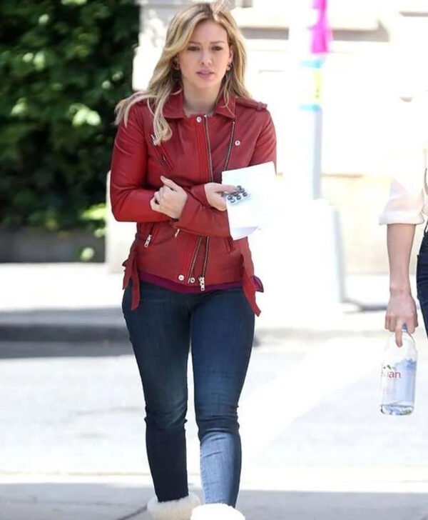 Kelsey Peters Younger Red Leather Jacket
