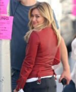 Kelsey Peters Younger Red Leather Jacket