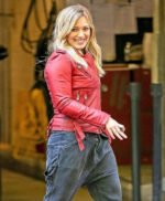 Kelsey Peters Younger Red Leather Jacket