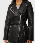 Kelsey Peters Younger S06 Black Genuine Leather Jacket