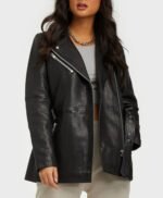 Kelsey Peters Younger S06 Black Genuine Leather Jacket