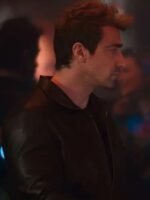 Kenan Sezgin As the Crow Flies S02 Black Leather Jacket