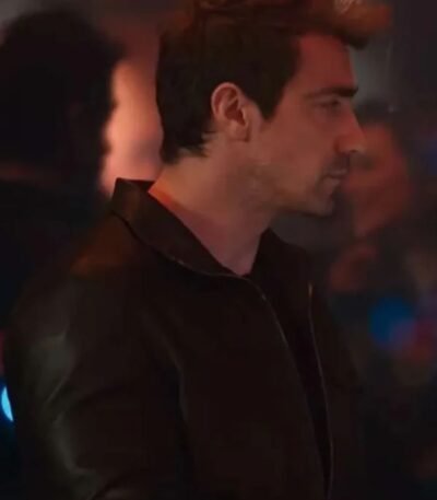 Kenan Sezgin As the Crow Flies S02 Black Leather Jacket