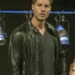 Kevin Pearson This Is Us Justin Hartley Black Leather Jacket