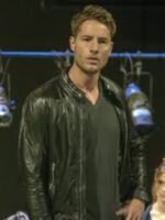 Kevin Pearson This Is Us Justin Hartley Black Leather Jacket