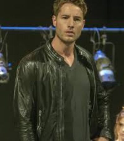 Kevin Pearson This Is Us Justin Hartley Black Leather Jacket