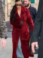 Kim Kardashian American Horror Story Fur Coat