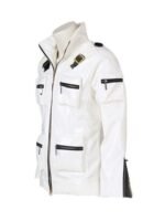 King Of Fighters World Kyo Kusanagi White Leather Jacket