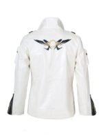 King Of Fighters World Kyo Kusanagi White Leather Jacket