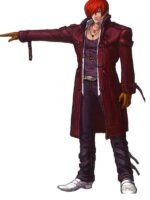 King Of Fighters XIV Iori Yagami Long red Coat