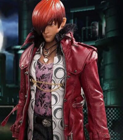 King Of Fighters XIV Iori Yagami Long red Coat