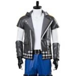 Kingdom Hearts 3 Riku Leather Half Sleeves Jacket