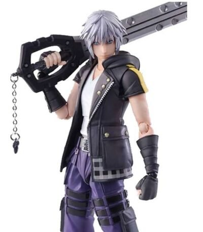 Kingdom Hearts 3 Riku Leather Half Sleeves Jacket