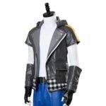 Kingdom Hearts 3 Riku Leather Half Sleeves Jacket