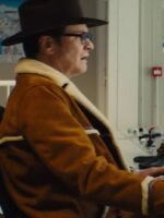 Kingsman The Golden Circle Harry Hart Brown Jacket