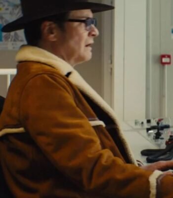 Kingsman The Golden Circle Harry Hart Brown Jacket