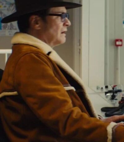 Kingsman The Golden Circle Harry Hart Brown Jacket