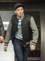Kingsman The Secret Service Eggsy Black Bomber Jacket