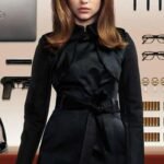 Kingsman The Secret Service Sophie Roxy Black Coat