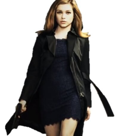 Kingsman The Secret Service Sophie Roxy Black Coat