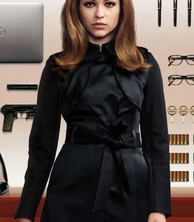 Kingsman The Secret Service Sophie Roxy Black Coat
