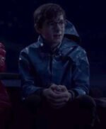 Klaus Baudelaire A Series Of Unfortunate Events Blue Hooded Coat