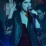 Krysta Rodriguez Daybreak Black Biker Leather Jacket