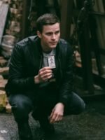 Kurt Wallander Young Wallander Black Jacket