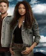 Kylie Bunbury Big Sky Cassie Black Denim Jacket