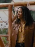 Kylie Bunbury Big Sky S03 Brown Jacket