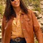 Kylie Bunbury Big Sky S03 Brown Jacket