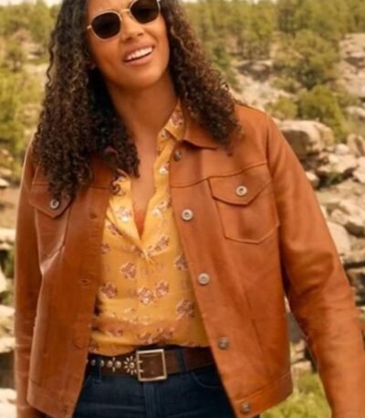 Kylie Bunbury Big Sky S03 Brown Jacket