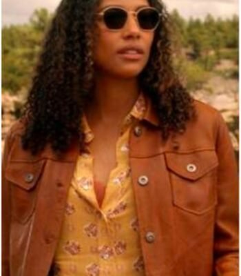 Kylie Bunbury Big Sky S03 Brown Jacket